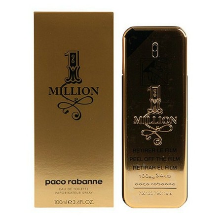 Men's Perfume Paco Rabanne 1 Million EDT 100 ml by Paco Rabanne, Eau de Toilette - Ref: M0112121, Price: 88,98 €, Discount: %