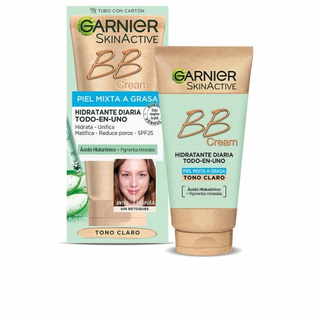 Crema Hidratante con Color Garnier Skinactive Bb Cream Light 50 ml Spf 25 | Epamu | Beauty Shop - Parfums, Make-up & Essentials Epamu.eu