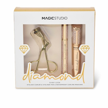 Conjunto de Maquilhagem Magic Studio DIAMOND SHINY LOOK 3 Peças de Magic Studio, Conjuntos e kits - Ref: S05106007, Preço: 11...