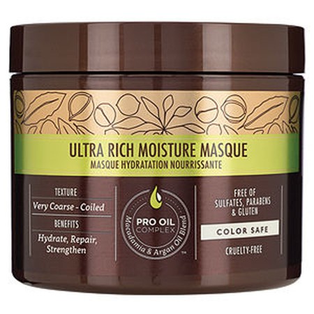 Maschera per Capelli Nutriente Macadamia Ultra Rich Moisture (60 ml) di Macadamia, Balsami ad azione profonda e trattamenti -...