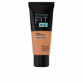 Base de maquillage liquide Maybelline FIT ME Nº 334 Warm tan 30 ml de Maybelline, Fonds de teint - Réf : S05127607, Prix : 8,...