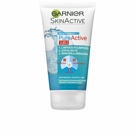 Gel nettoyant visage Garnier Pure Active 150 ml de Garnier, Soins nettoyants - Réf : S0590235, Prix : 6,29 €, Remise : %