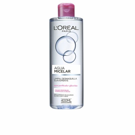 Make Up Remover Micellar Water L'Oreal Make Up Agua Micelar Suave Sensitive skin 400 ml by L'Oreal Make Up, Cleansers and scr...