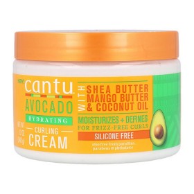 Hydrating Cream for Curly Hair Cantu Avocado Hydrating Avocado 340 g by Cantu, Shampoos - Ref: S0598423, Price: 8,83 €, Disco...