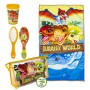 Set de Aseo Infantil para Viaje Jurassic Park 4 Piezas Naranja | Epamu | Beauty Shop - Parfums, Make-up & Essentials Epamu.eu