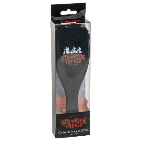 Detangling Hairbrush Stranger Things Red Black by Stranger Things, Hairbrushes - Ref: S0738139, Price: 5,63 €, Discount: %