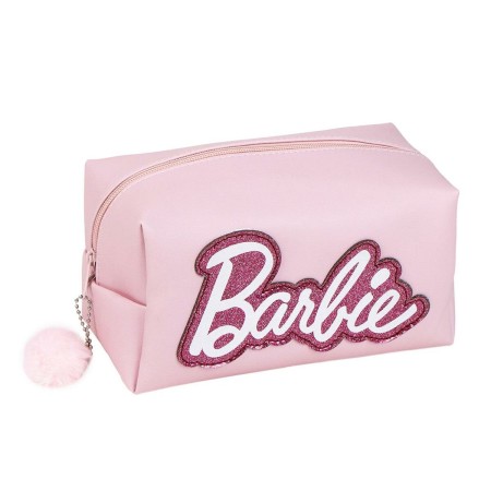 Nécessaire de Viagem Barbie Rosa Claro 100 % Poliuretano 23 x 13 x 9 cm de Barbie, Estojo de viagem - Ref: S0741079, Preço: 7...