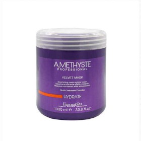 Maschera per Capelli Nutriente Amethyste Velvet Hydrate Farmavita 1344-16089 (1L) di Farmavita, Balsami ad azione profonda e ...