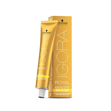 Antiaging Dauerfärbung Igora Royal Absolutes Schwarzkopf Igora Royal 8-140 Age Blend (60 ml) von Schwarzkopf, Farben - Ref: S...