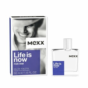 Perfume Homem Mexx Life is Now for Him EDT 50 ml de Mexx, Água-de-colónia - Ref: S8304161, Preço: 12,31 €, Desconto: %