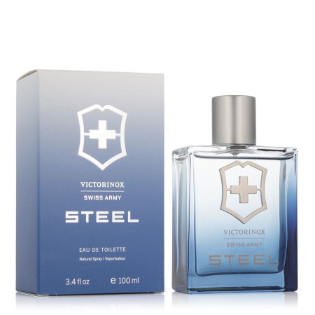 Perfume Homem Victorinox EDT Steel 100 ml de Victorinox, Água de perfume - Ref: S8309667, Preço: 24,90 €, Desconto: %