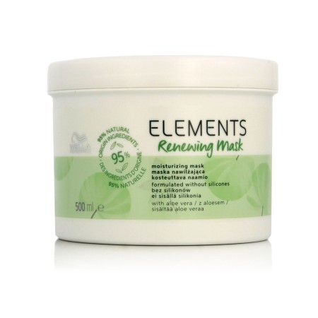 Mascarilla Hidratante Wella Elements 500 ml de Wella, Mascarillas - Ref: S8312267, Precio: 22,71 €, Descuento: %