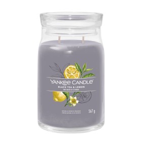 Bougie Parfumée Yankee Candle Citron Thé noir 567 g de Yankee Candle, Voiles libres - Réf : S8316402, Prix : 25,92 €, Remise : %