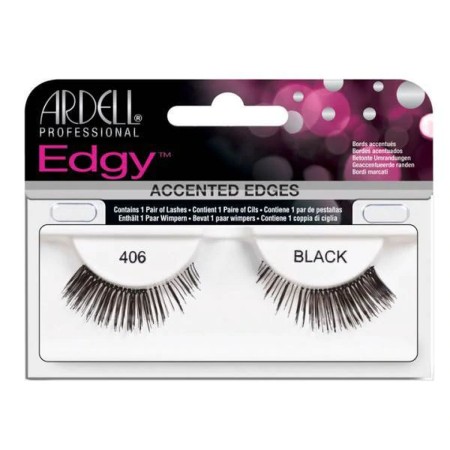 Satz falscher Wimpern Ardell Edgy Nº 406 von Ardell, Augen - Ref: M0117301, Preis: 7,45 €, Rabatt: %