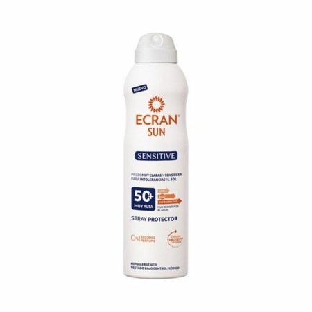 Sonnenschutzspray Sensitive Ecran SPF 50+ (250 ml) 50+ (250 ml) von Ecran, Sonnenschutzmittel - Ref: S0543013, Preis: 16,94 €...