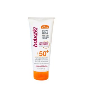 Fluido Solar Antimanchas Cara & Escote Babaria 8410412029889 SPF 50+ (75 ml) SPF 50+ 75 ml de Babaria, Filtros solares - Ref:...