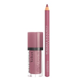 Conjunto de Cosmética Mulher Rouge Édition Velvet Bourjois (2 pcs) de Bourjois, Batom - Ref: S0562018, Preço: 12,68 €, Descon...