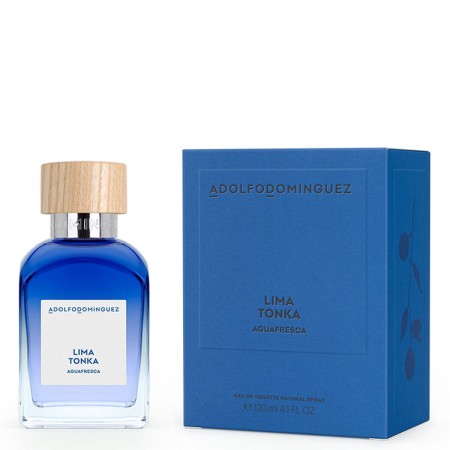 Parfum Homme Adolfo Dominguez Agua Fresca Lima Tonka EDT 120 ml de Adolfo Dominguez, Eau de toilette - Réf : M0119007, Prix :...