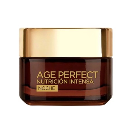 Crema Antiarrugas de Noche Age Perfect L'Oreal Make Up Age Perfect Nutricion Intensa (50 ml) 50 ml de L'Oreal Make Up, Hidrat...