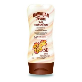 Loção Solar Silk Hawaiian Tropic Spf 50+ (180 ml) 50 (180 ml) de Hawaiian Tropic, Filtros solares - Ref: S0568031, Preço: 13,...