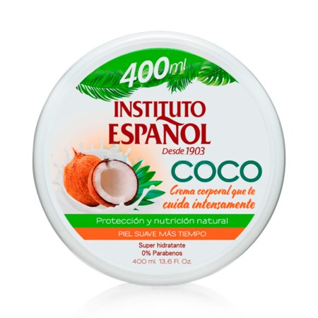 Creme Corporal Coco Instituto Español (400 ml) de Instituto Español, Hidratantes - Ref: S0571495, Preço: 5,08 €, Desconto: %