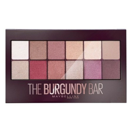 Palette mit Lidschatten The Burgundy Bar Maybelline (9,6 g) von Maybelline, Make-Up Sets - Ref: S0572248, Preis: 13,69 €, Rab...