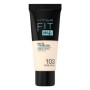 Base de Maquilhagem Fluida Fit Me! Maybelline (30 ml) (30 ml) de Maybelline, Bases - Ref: S0572353, Preço: 8,18 €, Desconto: %