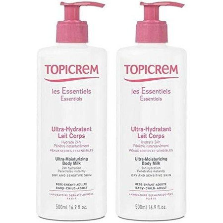 Latte Idratante Corpo Topicrem 500 ml x 2 di Topicrem, Idratanti - Rif: M0119578, Prezzo: €22.51, Sconto: %