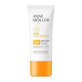 Feuchtigkeitscreme mit Farbe Âge Sun Rerist BB Cream Anne Möller 90008C (50 ml) SPF	50+ Spf 50 50 ml von Anne Möller, BB-Crem...