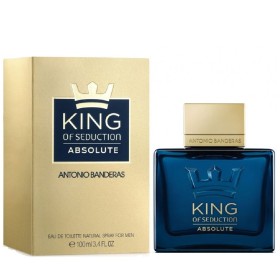 Perfume Hombre Antonio Banderas King of Seduction Absolute EDT 100 ml de Antonio Banderas, Agua de tocador - Ref: M0120211, P...