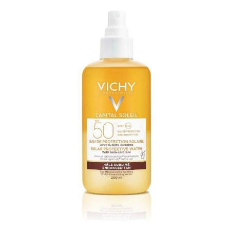 Protezione Solare Capital Soleil Enhanced Tan Vichy 101094 Spf 50 Spf 50 200 ml di Vichy, Filtri solari - Rif: S0581186, Prez...