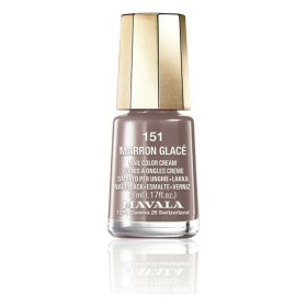 Nail polish Nail Color Mavala 151-marron glace (5 ml) by Mavala, Polish - Ref: S0583836, Price: 4,32 €, Discount: %