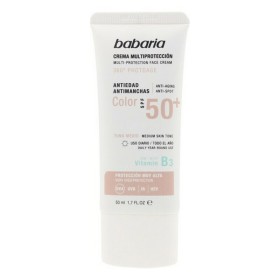 Anti Brown Spot Sun Cream Multi-Protection Color Babaria Solar Multiproteccion SPF 50+ 50 ml by Babaria, Sun filters - Ref: S...