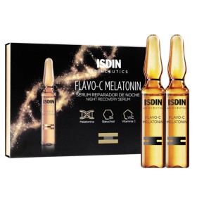 Sérum réparateur de nuit Isdin Flavoc Melatonin Ampoules (10 x 2 ml) de Isdin, Sérums - Réf : M0120827, Prix : 17,22 €, Remis...