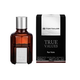 Perfume Hombre Tom Tailor True Values 50 ml de Tom Tailor, Agua de tocador - Ref: M0121097, Precio: 15,13 €, Descuento: %