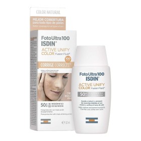 Protetor Solar Com Cor Isdin Foto Ultra Active Unify SPF 50+ 50 ml de Isdin, Filtros solares - Ref: S0588070, Preço: 28,80 €,...