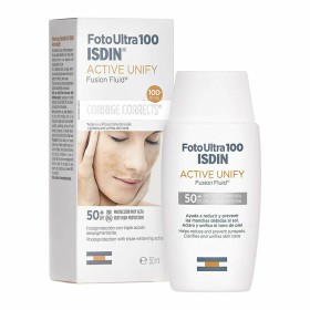 Protector Solar Facial Isdin Foto Ultra 100 Active Unify Tratamiento Antimanchas Spf 50+ (50 ml) de Isdin, Filtros solares - ...