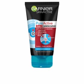 Produto de Limpeza 3 em 1 Garnier Pure Active (150 ml) (150 ml) de Garnier, Exfoliantes - Ref: S0590241, Preço: 7,44 €, Desco...