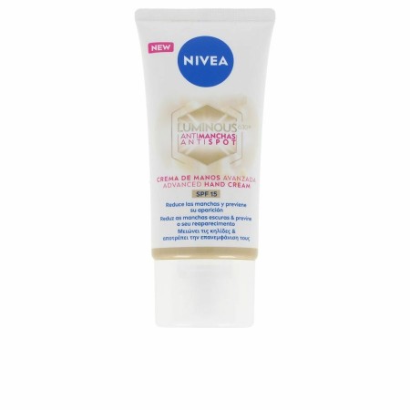 Creme de Mãos Antimanchas Nivea Luminous 630º Spf 15 (50 ml) de Nivea, Cremes para mãos e unhas - Ref: S0590980, Preço: 6,16 ...