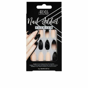 False nails Ardell Nail Addict Black Stud & Pink Ombre (24 pcs) by Ardell, Nail Salon Sets - Ref: S0593837, Price: 8,37 €, Di...