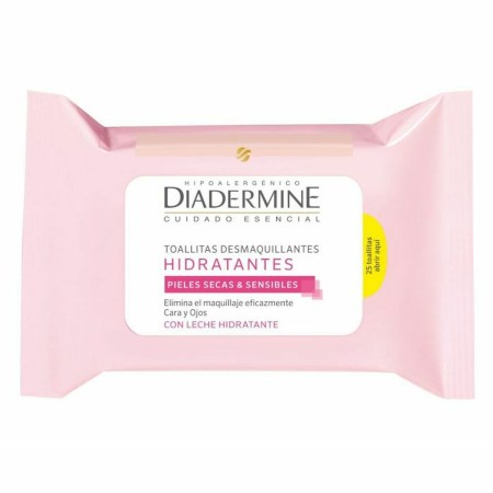 Make Up Remover Wipes Diadermine Moisturizing 25 Units by Diadermine, Cleansers and scrubs - Ref: M0122050, Price: €6.82, Dis...