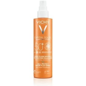 Protetor Solar Corporal em Spray Vichy Capital Soleil 200 ml SPF 50+ de Vichy, Filtros solares - Ref: S0597134, Preço: 26,93 ...