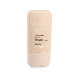 Base Cremosa per il Trucco Sensilis Pure Age Perfection 04-pêche Anti-imperfezioni (30 ml) di Sensilis, Fondotinta - Rif: S05...