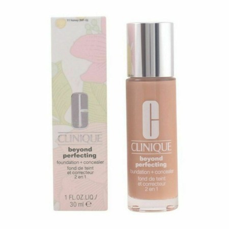 Base de Maquilhagem Fluida Clinique Beyond Perfecting Corretor Facial 11-Honey (30 ml) de Clinique, Bases - Ref: S0598551, Pr...