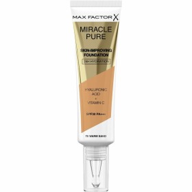 Liquid Make Up Base Max Factor Miracle Pure Spf 30 Nº 70-warm sand 30 ml by Max Factor, Foundations - Ref: S0598760, Price: 1...