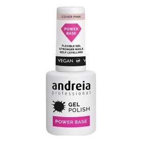 Vernis à Ongles Semi-permanent Gel Polish Power Base Andreia Professional Gel Rose (10,5 ml) de Andreia, Vernis à ongles - Ré...