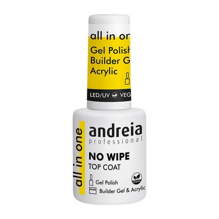 Verniz de unhas Andreia Professional All No Wipe Top Coat (10,5 ml) de Andreia, Vernizes - Ref: S4257141, Preço: 10,44 €, Des...