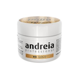 Verniz de unhas em gel Andreia Gel Paint Dourado 4 ml de Andreia, Vernizes em gel - Ref: S4259441, Preço: 13,99 €, Desconto: %