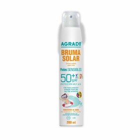 Bruma Solar Protetora Agrado Kids SPF50+ Peles sensíveis (200 ml) de Agrado, Filtros solares - Ref: S4509861, Preço: 11,80 €,...