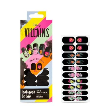 Autocollants pour ongle Mad Beauty Disney Villains de Mad Beauty, Accessoires pour l'art des ongles - Réf : S4513493, Prix : ...